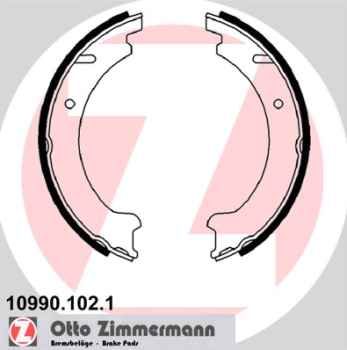 Zimmermann Brake Shoe Set for VOLVO S70 (874) rear / parking brake