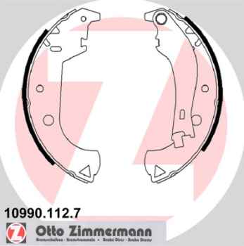Zimmermann Brake Shoe Set for FIAT DOBLO Großraumlimousine (119_, 223_) rear