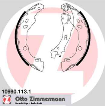 Zimmermann Brake Shoe Set for CITROËN C3 I (FC_, FN_) rear