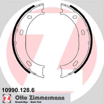 Zimmermann Brake Shoe Set for MERCEDES-BENZ SPRINTER 2-t Pritsche/Fahrgestell (901, 902) rear / parking brake