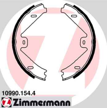Zimmermann Brake Shoe Set for MERCEDES-BENZ GLK-KLASSE (X204) rear / parking brake