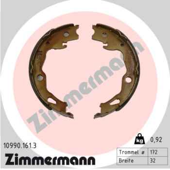 Zimmermann Brake Shoe Set for RENAULT KOLEOS II (HC_) rear