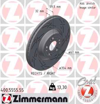 Zimmermann Sport Brake Disc for MERCEDES-BENZ GLE Coupe (C167) front right