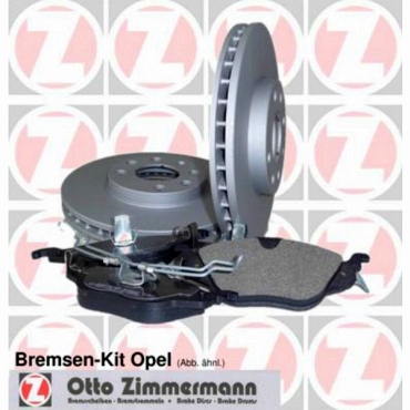 Zimmermann Bremsenkit für OPEL TIGRA TwinTop (X04) vorne