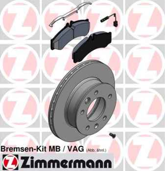 Zimmermann Brake Kit for MERCEDES-BENZ SPRINTER 3-t Kasten (903) front