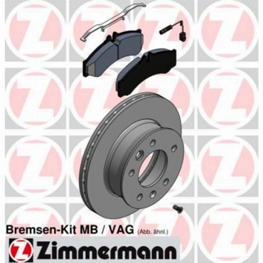 Zimmermann Bremsenkit für MERCEDES-BENZ SPRINTER 4-t Pritsche/Fahrgestell (904) vorne
